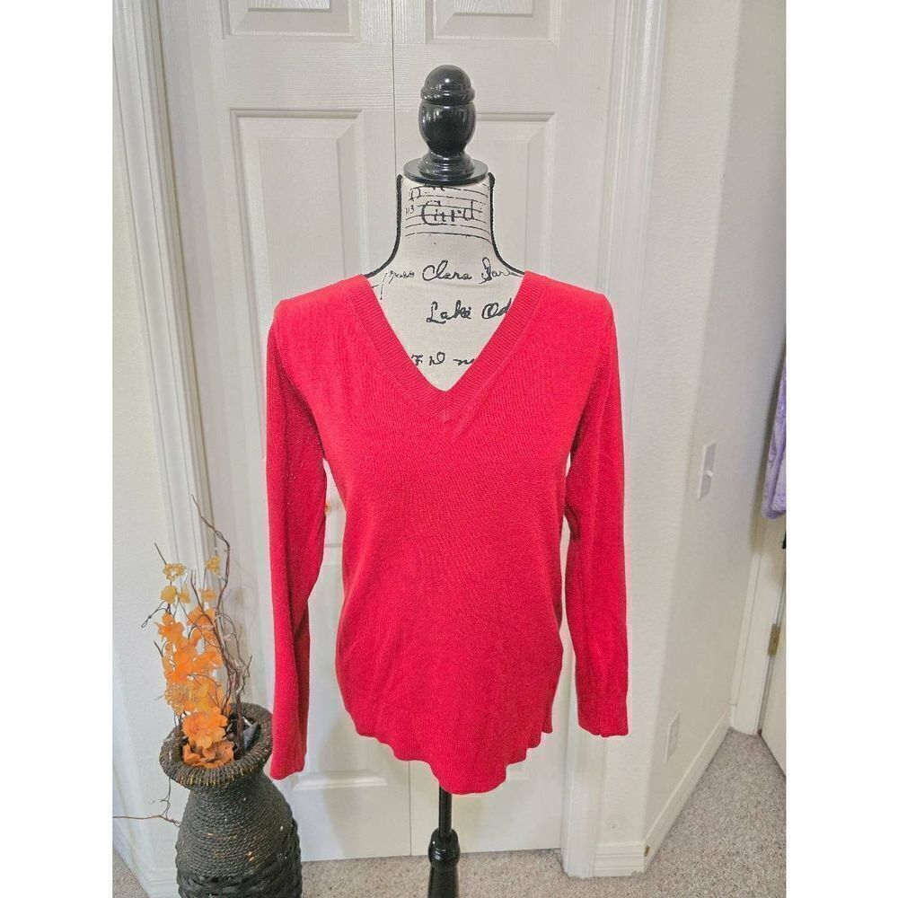 Croft & Barrow Maroon Sweater Size M
